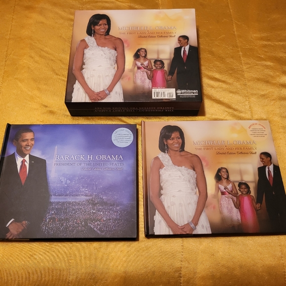 BARACK OBAMA PRESIDENT BOOK - Picture 1 of 16